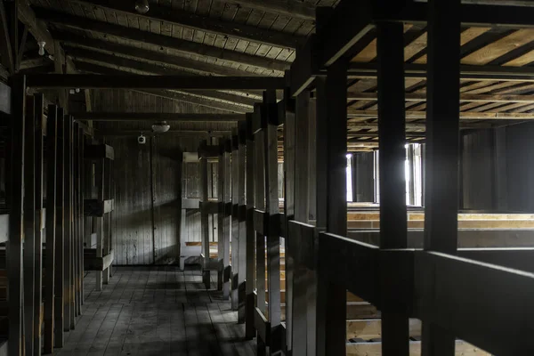 Στρατόπεδο Συγκέντρωσης Λεπτομέρεια Τρόμου Και Θανάτου — Φωτογραφία Αρχείου
