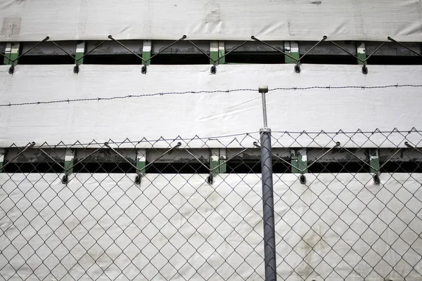 Animal Transport Truck Slaughterhouse Confinement Livestock — Stock Photo, Image