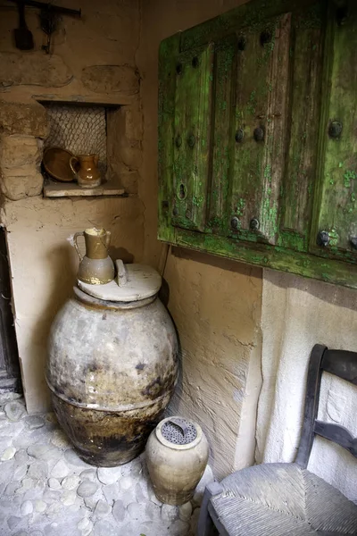 Vasi Artigianali Ceramica Argilla Oggetti Decorativi Fatti Mano — Foto Stock