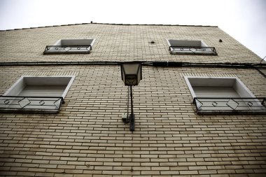 Eski şehir lambası, kentsel aydınlatma detayı