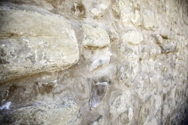 Kalıplı taş duvar, dekorasyon ayrıntıları, cephe