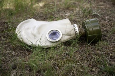 Salgın için gaz maskesi, kovid ve şarbon, bakteriyolojik savaş