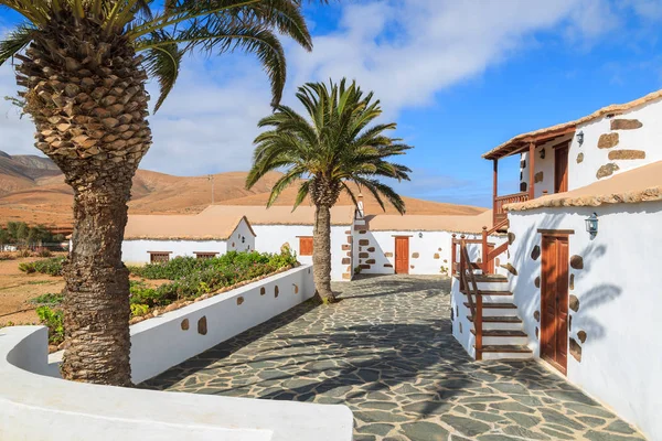 Casas Fazenda Típicas Área Rural Ilha Fuerteventura Espanha — Fotografia de Stock