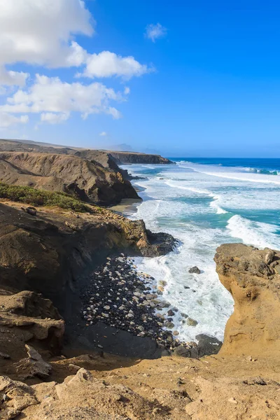 Pared Beach Beautiful Bay Western Coast Fuerteventura Canary Islands Spain — Stock Photo, Image