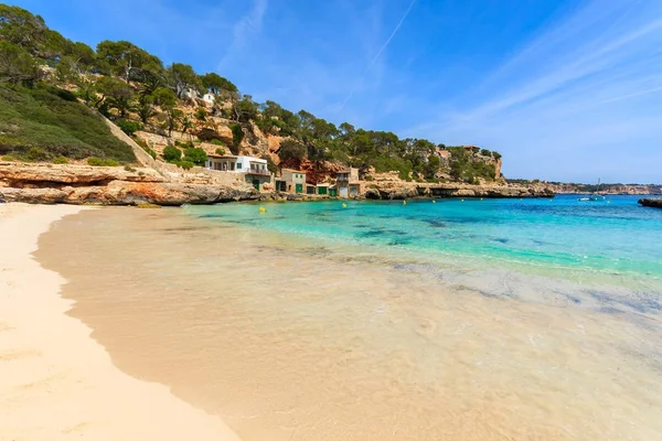 Bela Praia Cala Llombards Ilha Maiorca Espanha — Fotografia de Stock