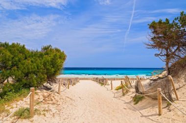 Cala Agulla kumsalı, Mayorka Adası, İspanya için giriş