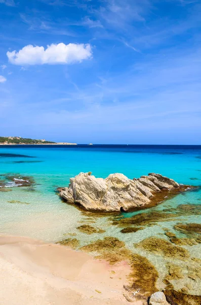 海岸のマヨルカ島 スペインでの息子 Mol の紺碧海ビーチ — ストック写真