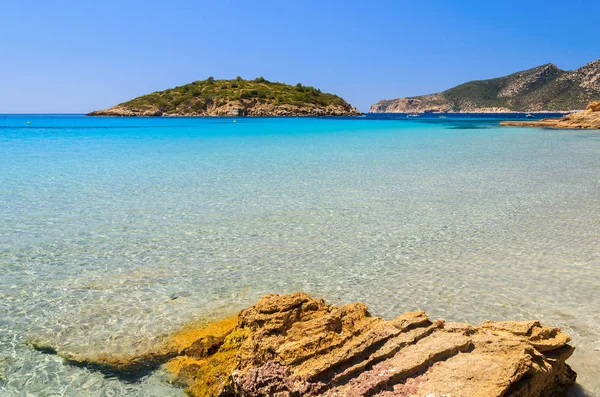 View Beautiful Beach Camp Mar Majorca Island Spain — Stock Photo, Image