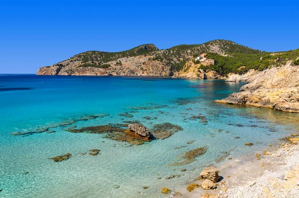 View Beautiful Beach Camp Mar Majorca Island Spain — Stock Photo, Image