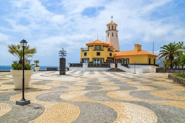 Leuchtturm Der Küste Der Insel Madeira Portugal — Stockfoto