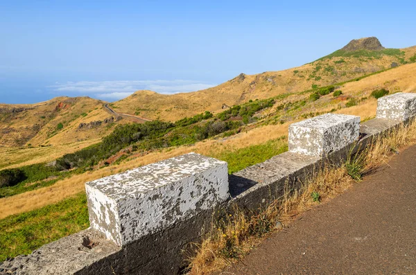 Ruta Panorámica Paisaje Montañoso Isla Madeira Portugal —  Fotos de Stock