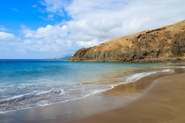 Tropikal Prainha plaj sahil Madeira Adası, Portekiz