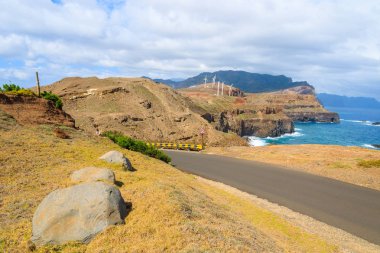 Dağ manzarası, Madeira Adası, Portekiz doğal yol
