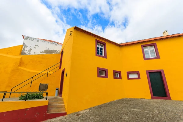 Typical Portuguese Houses Funchal Town Madeira Island — Stock Photo, Image