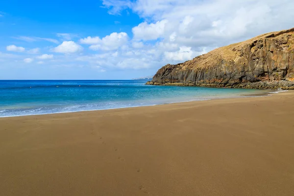 Zwart Zand Vulkanische Prainha Strand Oost Kust Van Madeira Portugal — Stockfoto