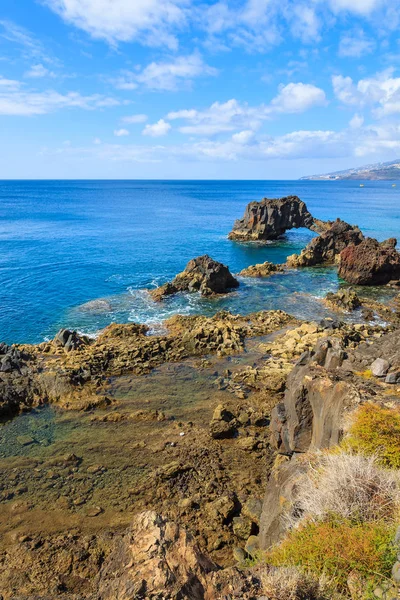 Hermosa Costa Isla Madeira Portugal — Foto de Stock