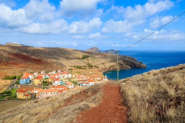 Vista Del Mar Puerto Costa Isla Madeira Portugal — Foto de Stock