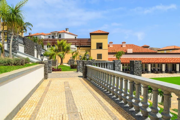 Île Madeira Portugal Août 2013 Ruelle Dans Les Jardins Hôtel — Photo