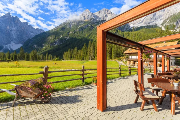 Uitzicht Het Berglandschap Fiscalina Valley Zuid Tirol Dolomieten Gebergte Italië — Stockfoto