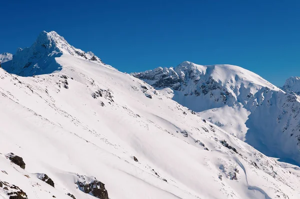 Winter View High Tatra Mountains Kasprowy Wierch Poland — Stock Photo, Image