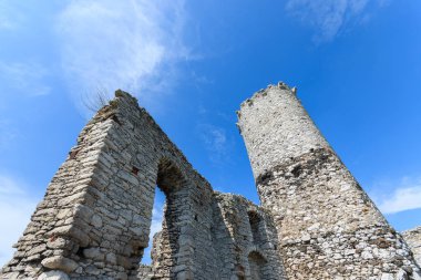 Ogrodzieniec Bahar, Polonya Krakow yakınındaki güzel Şato