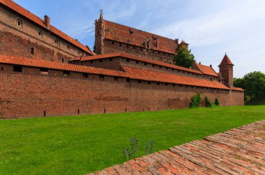 Malbork castle Ortaçağ Kalesi Töton Şövalyeleri Unesco Dünya Mirası Sit Alanı, Polonya