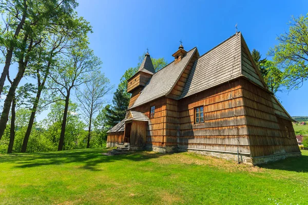 Old Wooden Orthodox Catholic Church Szczawnica Town Pieniny Mountains Poland — Stock Photo, Image