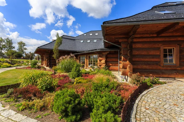 Traditional Mountain Style Restaurant Countryside Poland — Stock Photo, Image