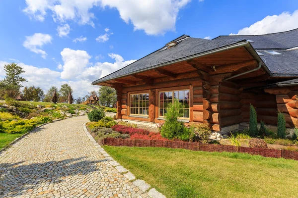 Traditional Mountain Style Restaurant Countryside Poland — Stock Photo, Image