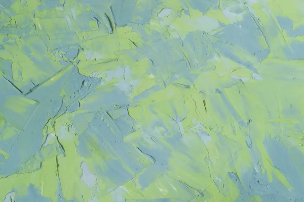 Fondo texturizado abstracto: mezcla de masilla azul y verde — Foto de Stock