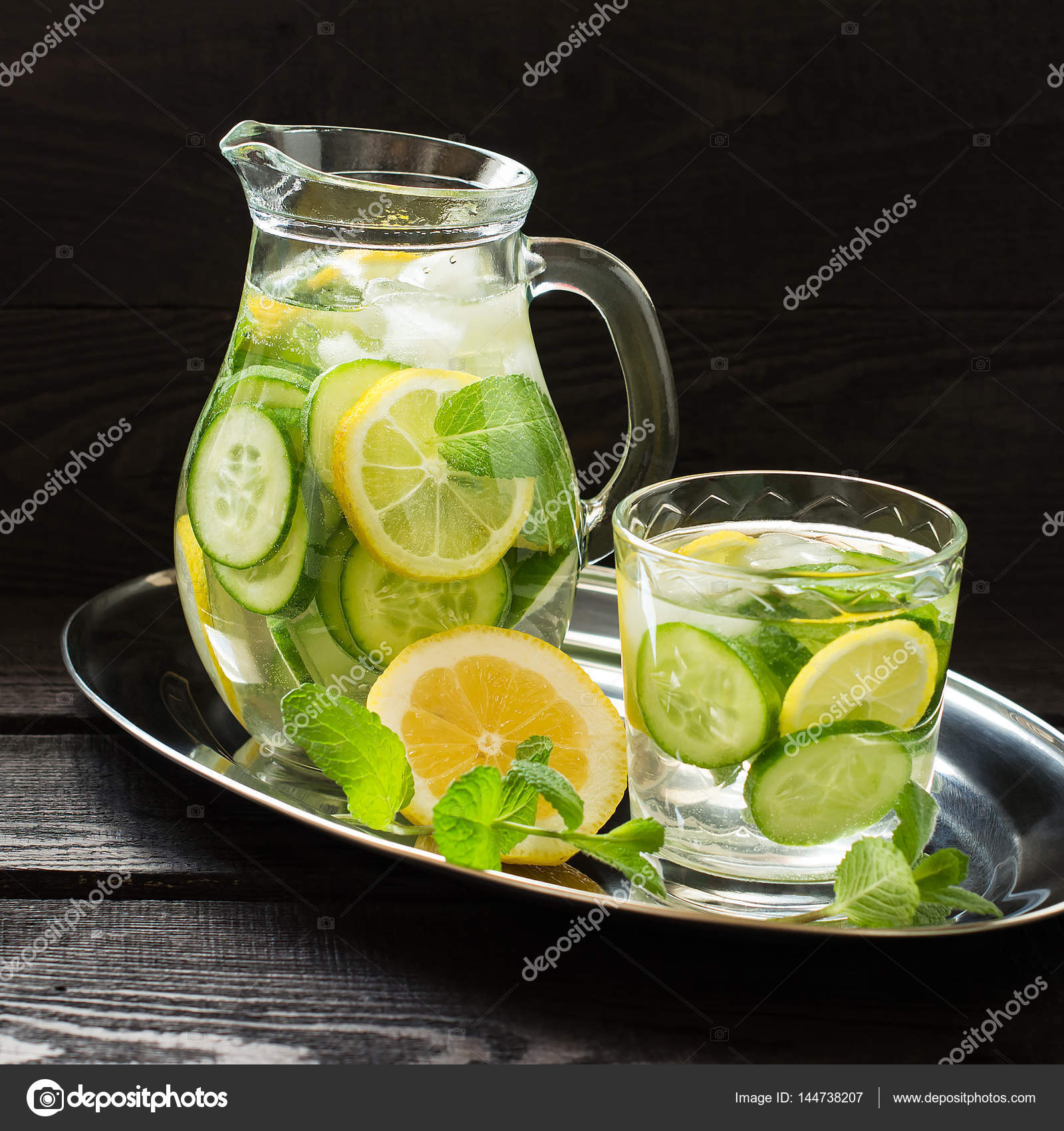 Dieta de limon jengibre pepino y menta