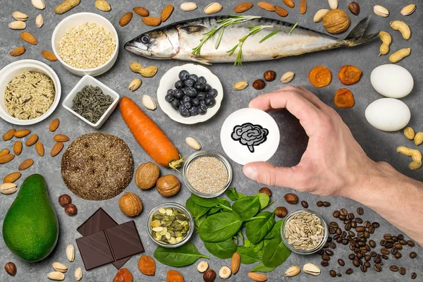 Food products useful for brain function