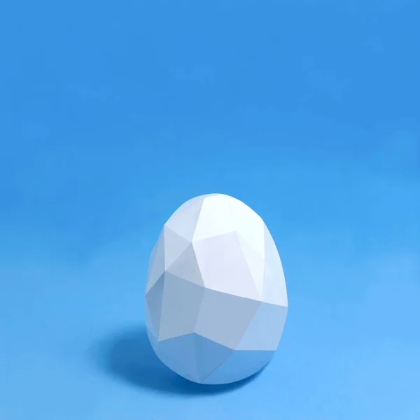 Паперове багатокутне яйце — стокове фото