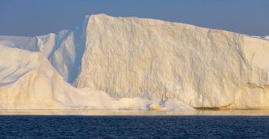  Buzdağları çeşitli formları ve boyutları.
