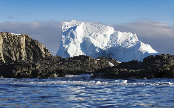 Kust van Antarctica Stockfoto