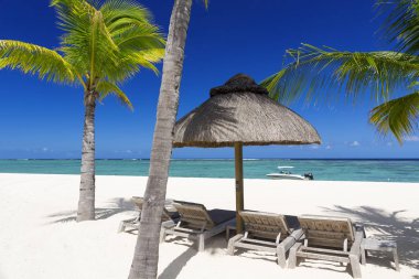 tropik adada dinlenmek