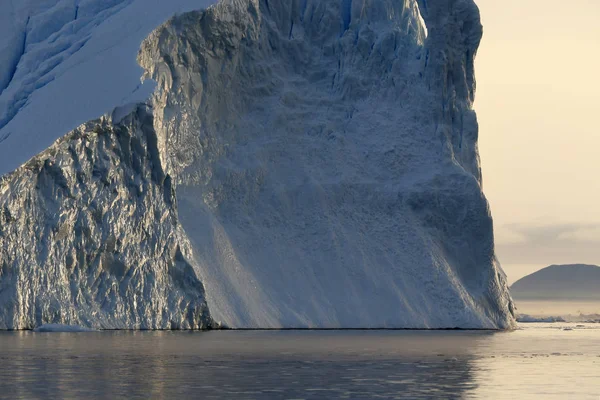 Regiones Polares Tierra Icebergs Varias Formas Tamaños Cambios Climáticos Crecimiento — Foto de Stock