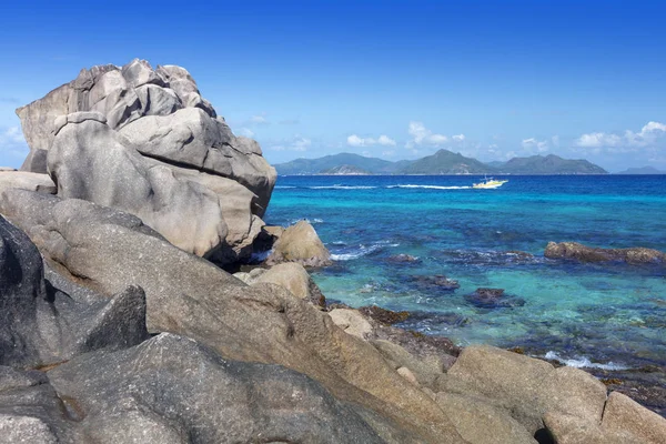 Lagune Turchesi Dell Isola Tropicale Bel Posto Restauro Forze Riposo — Foto Stock