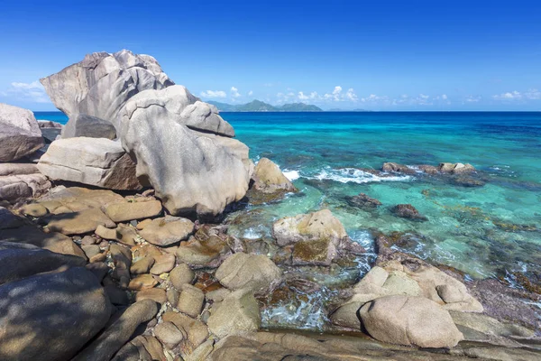 Lagunes Turquoise Île Tropicale Bel Endroit Pour Restauration Des Forces — Photo