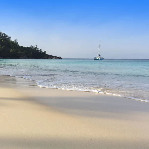 Lagunes Turquoise Île Tropicale Bel Endroit Pour Restauration Des Forces — Photo