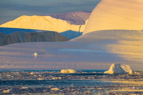 Naturaleza Paisajes Groenlandia Viaje Buque Científico Entre Los Hielos Estudio —  Fotos de Stock