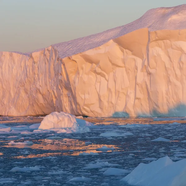 Příroda Krajina Polárních Zón Naší Planety Cestujte Vědecké Lodi Mezi — Stock fotografie