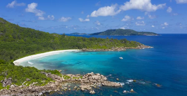 Tropische Eilanden Stranden Schildpadden Schieten Van Drone Zuiver Turkoois Water — Stockfoto