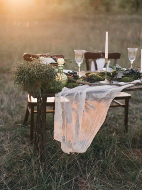 güzel düğün masa