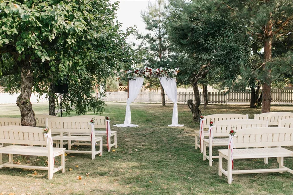 Lugar Para Una Ceremonia Boda — Foto de Stock