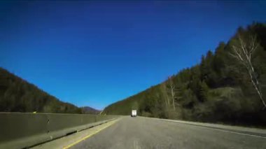 Missoula Coeur Dalene bir güneşli bahar sabahı 6 sürücü.