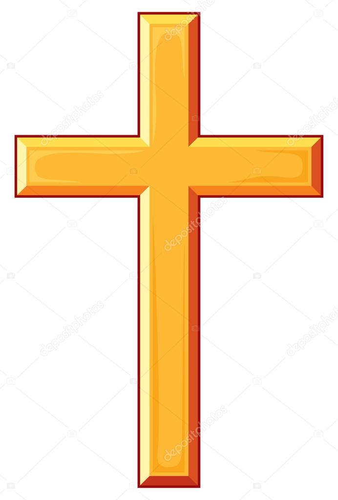 golden cross icon
