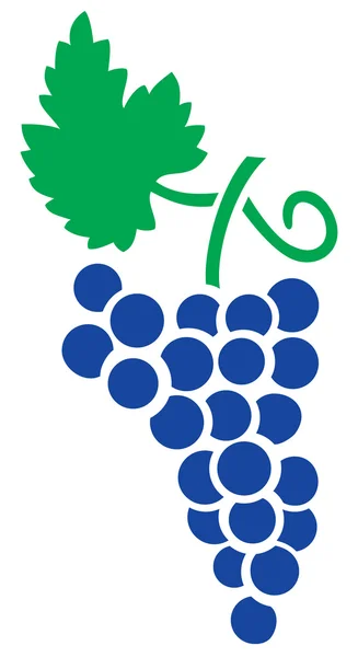 Icône grappe de raisin — Image vectorielle