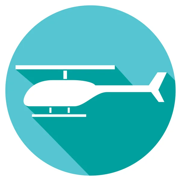 Elicottero, icona dell'elicottero — Vettoriale Stock