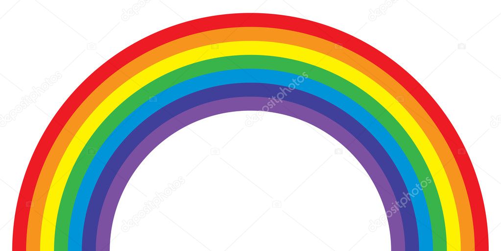 rainbow colorful symbol icon